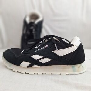 Sneakers Shoes Retro 90s Reebok Black White 3 Classic Nylon Kids 100038891
